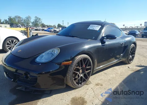 2006 Porsche Cayman S from USA, damaged, VIN WP0AB29846U783070